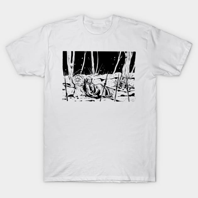 Resting Place T-Shirt by lacont